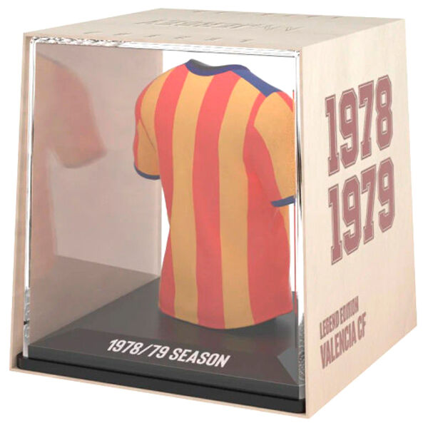 Valencia FC Home 1978/79 Retro Mini T-Shirt Figure - Ginga Toys