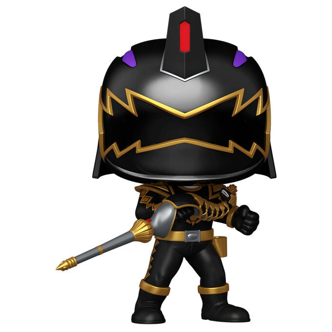 Funko Pop! Television: Power Rangers Dino Thunder - Black Dino Thunder Ranger Vinyl Figure #1712 - Ginga Toys