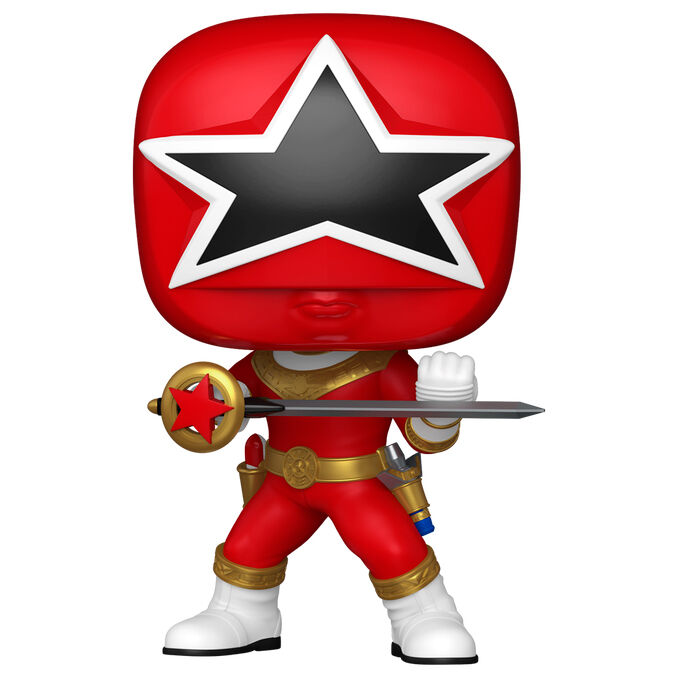 Funko Pop! Television: Power Rangers Zeo - Red Zeo Ranger Vinyl Figure #1714 - Ginga Toys