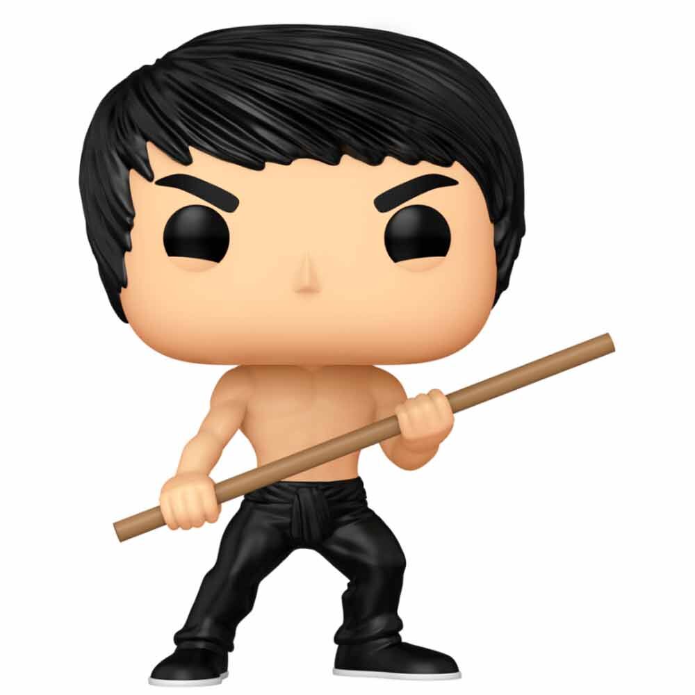 Funko Pop! Icons: Bruce Lee - Bruce Lee with Bo Staff Vinyl Figure #95 - Ginga Toys