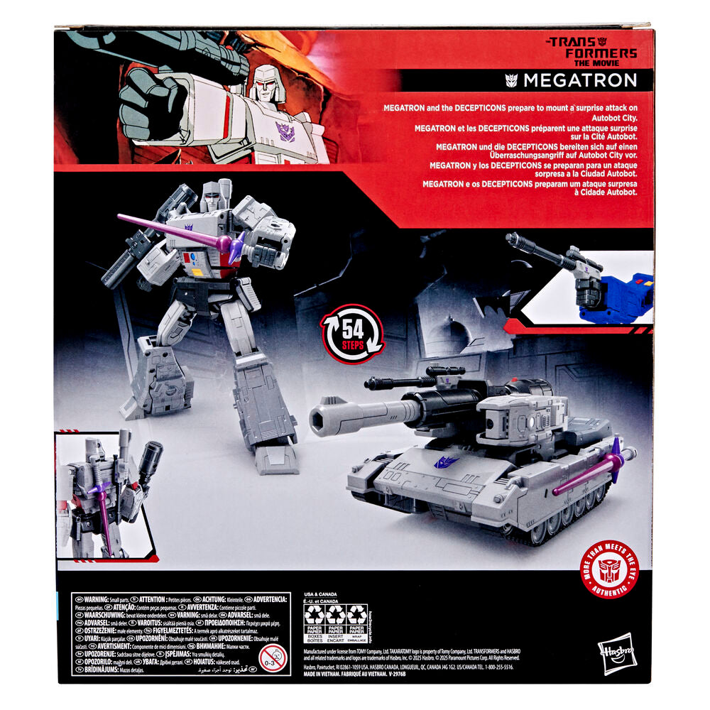 Transformers Studio Series The Transformers: The Movie Megatron Action Figure - Ginga Toys
