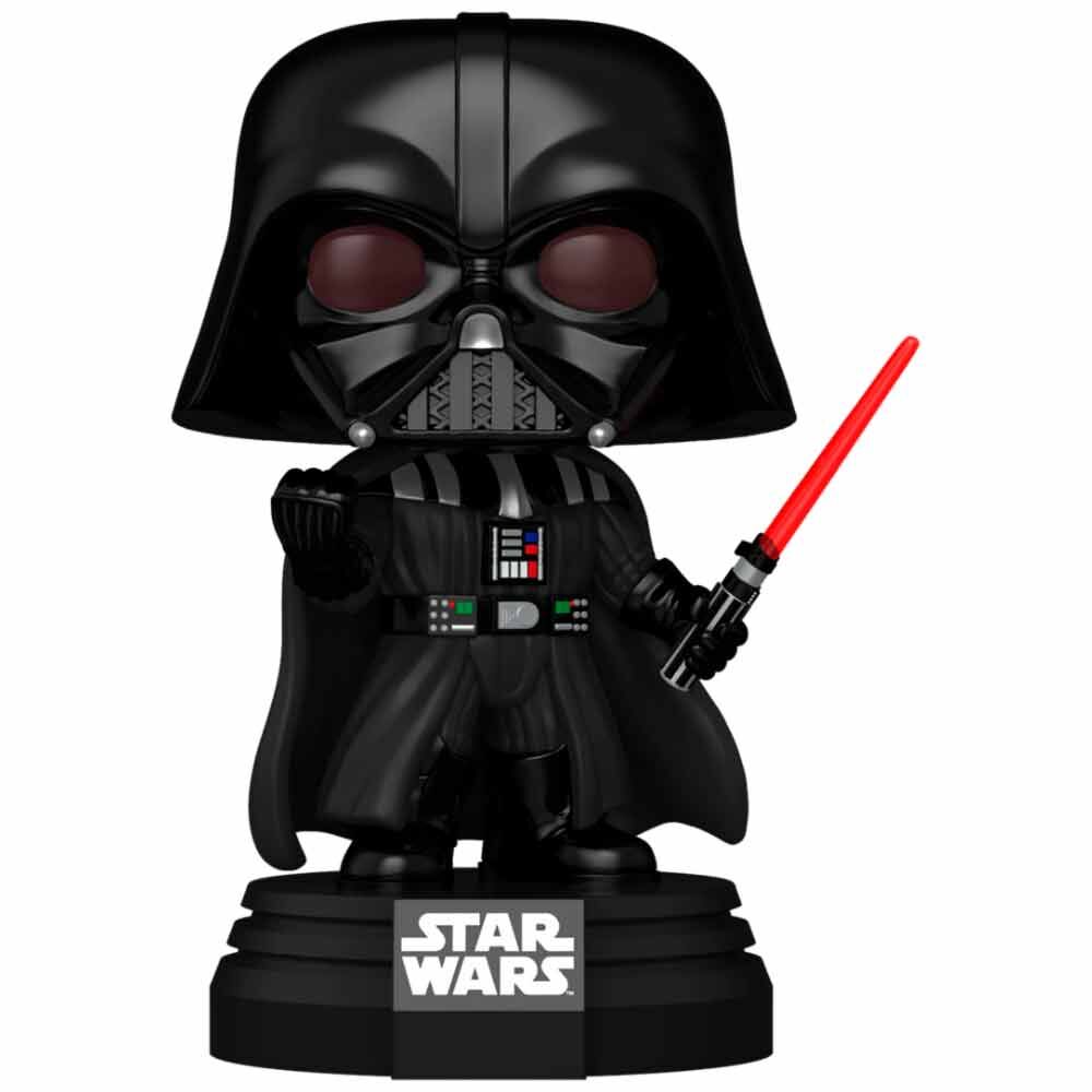 Star Wars Pop! #795 Lights and Sounds Darth Vader with Lightsaber Vinyl Figure #795 - Ginga Toys