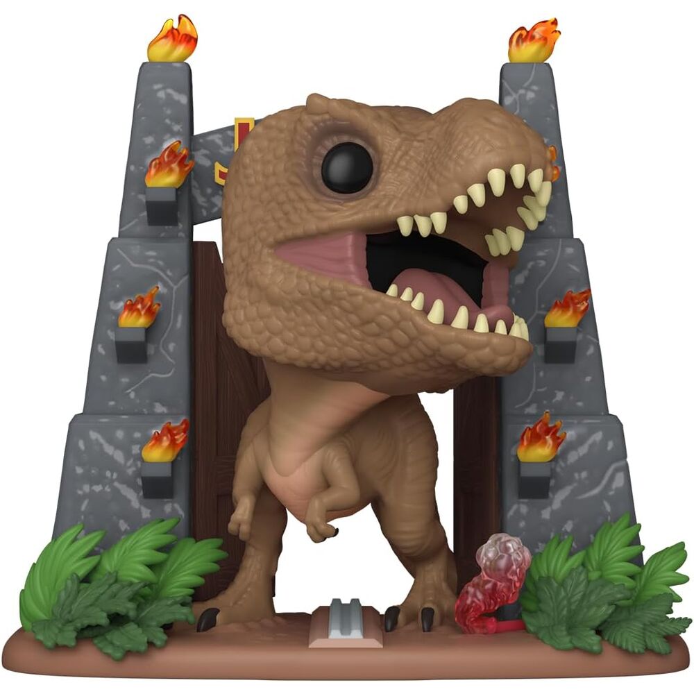 Funko Pop! Deluxe: Jurassic Park - Tyrannosaurus Rex Exclusive Vinyl Figure #1775 - Ginga Toys