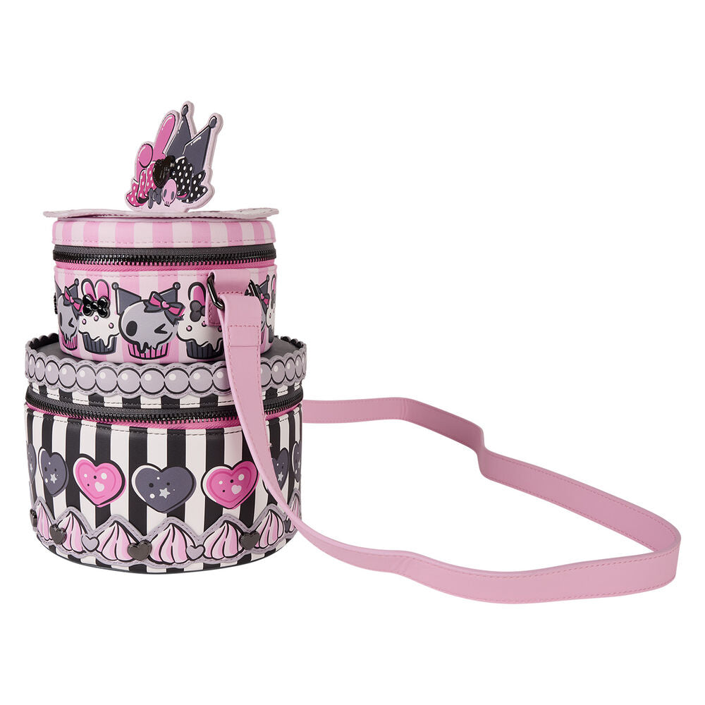 Loungefly Sanrio My Melody & Kuromi Figural Cake Crossbody Bag - Ginga Toys
