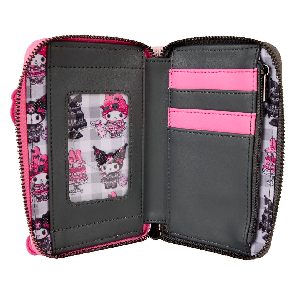 Loungefly Sanrio My Melody & Kuromi Zip Around Wallet - Ginga Toys