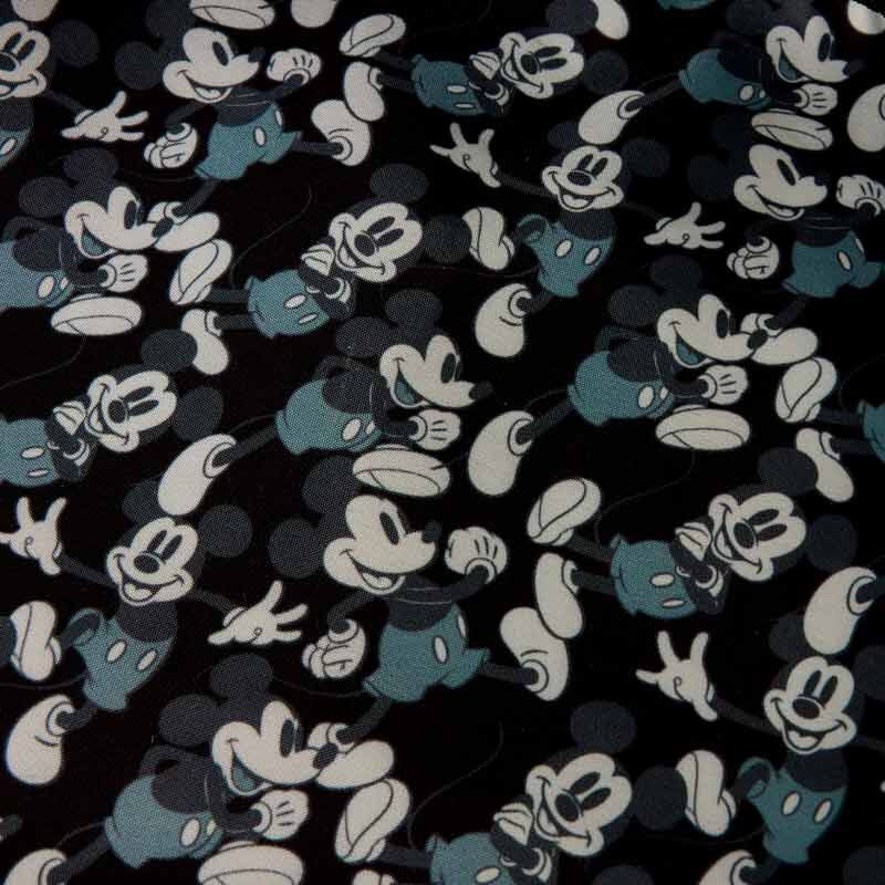 Loungefly Disney Mickey Mouse All-Over Print Nylon Full-Size Backpack - Ginga Toys