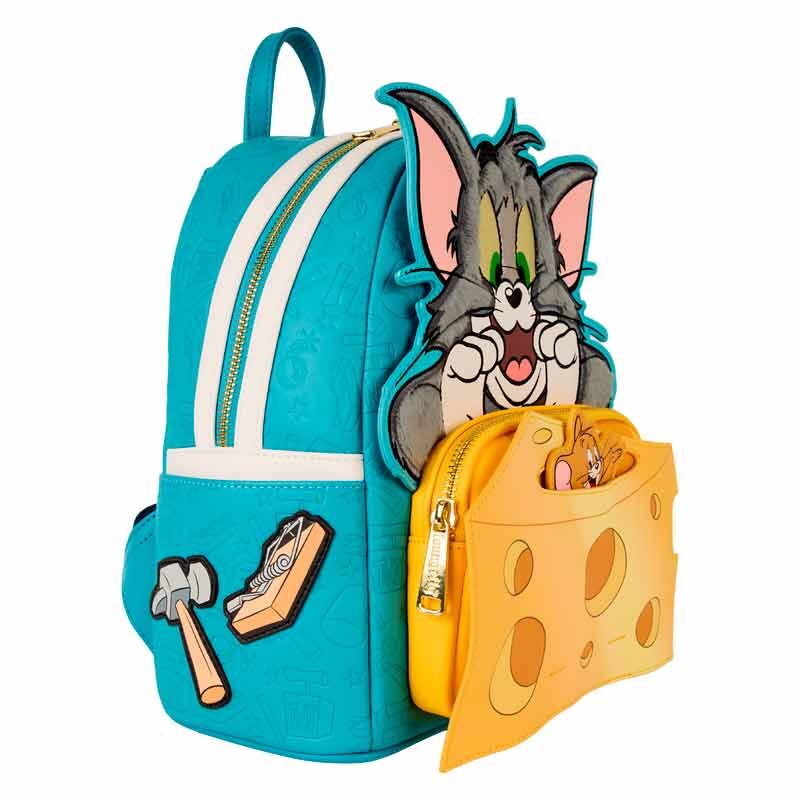 Loungefly Tom and Jerry Plush Pop-Up Mini Backpack - Ginga Toys