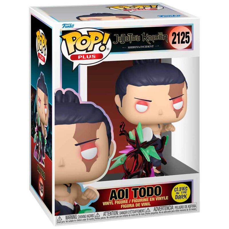 POP! Plus Glow in the Dark Jujutsu Kaisen Aoi Todo #2125 Vinyl Figure – Funko – Ginga Toys