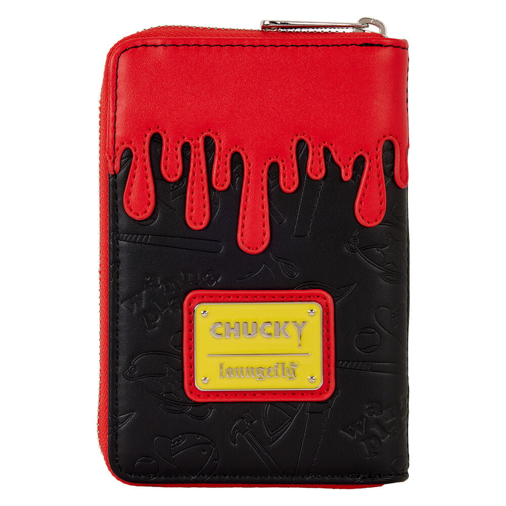 Loungefly Chucky Clown Cosplay Zip Around Wallet - Ginga Toys