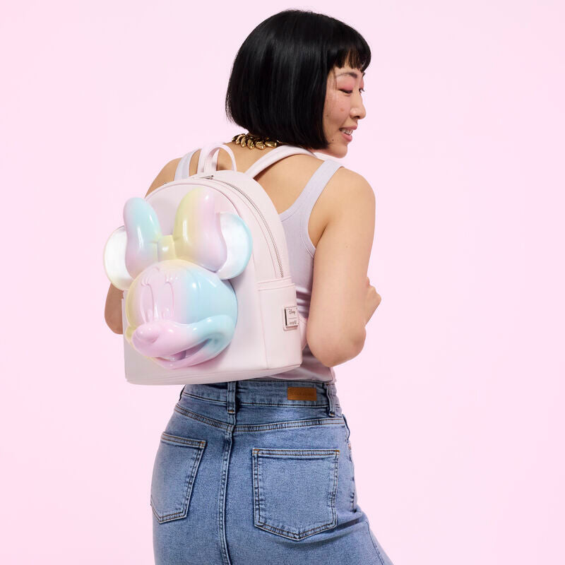 Loungefly Disney Minnie Mouse Pastel Tie-Dye Mini Backpack - Ginga Toys