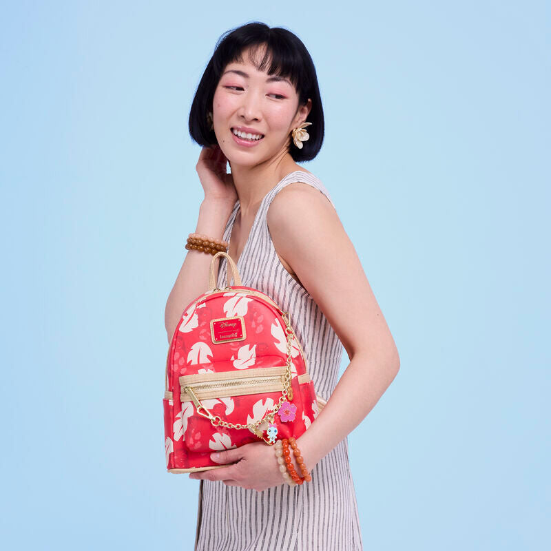 Loungefly Disney Lilo & Stitch Charm Cosplay Mini Backpack - Ginga Toys