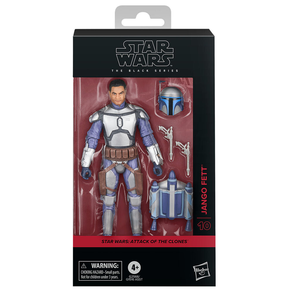 Star Wars The Black Series Jango Fett (Attack of the Clones) Action Figure 15cm – Hasbro – Ginga Toys