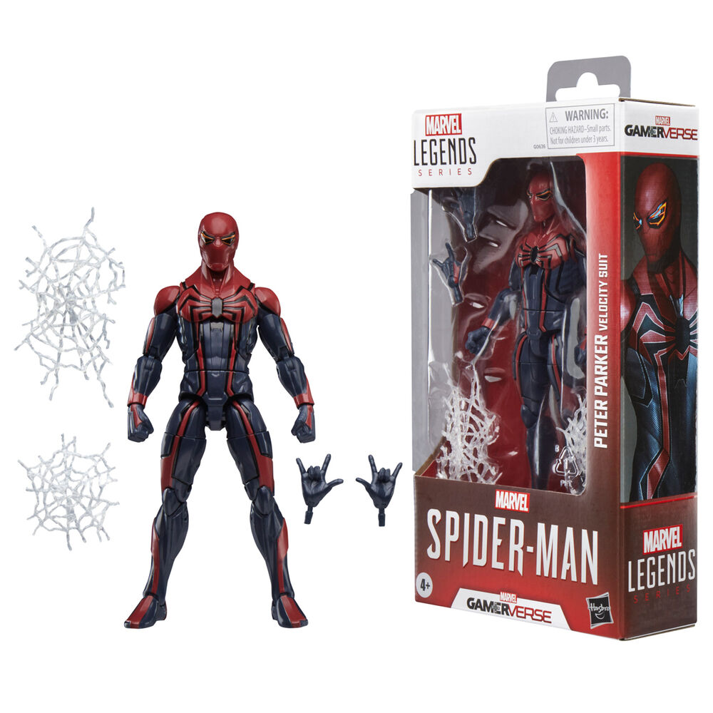 Marvel Legends Series Gamerverse Spider-Man Velocity Suit Peter Parker Action Figure - Ginga Toys