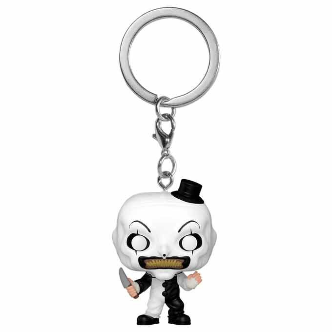 Pocket POP Keychain Terrifier Art the Clown Collectible Keychain – Funko – Ginga Toys