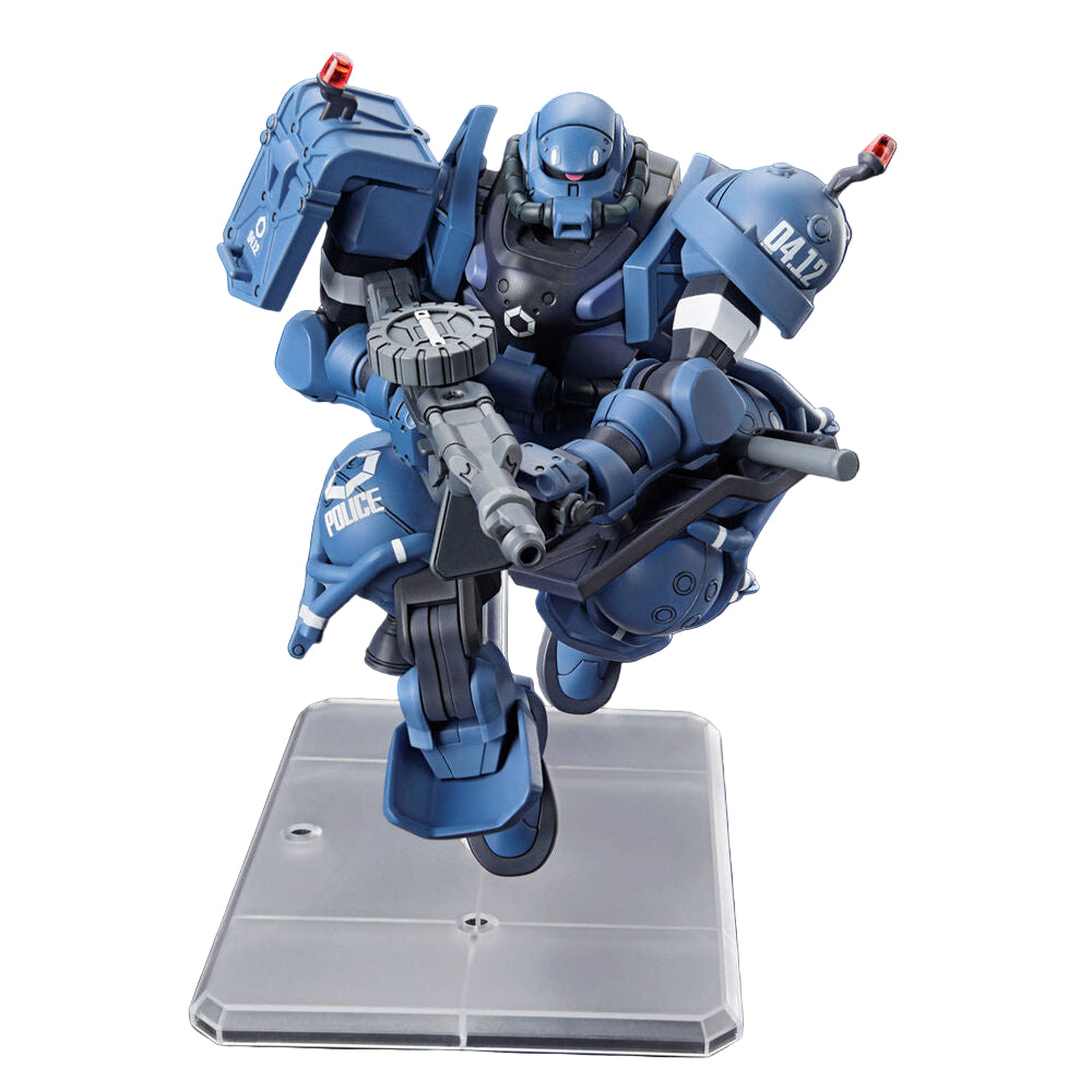 Mobile Suit Gundam GQuuuuuuX HGGQ MS-06-SSP Police Zaku 1/144 Scale Model Kit - Ginga Toys