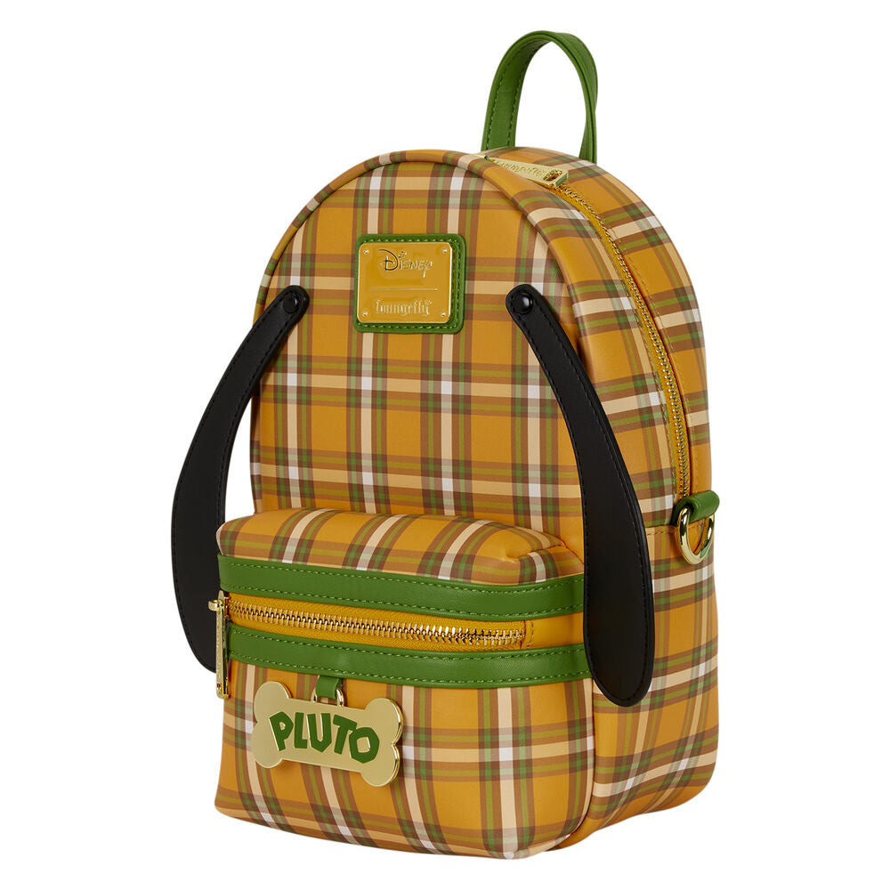 Loungefly Disney Pluto 95th Anniversary Plaid Sling Crossbody Bag with Coin Bag - Ginga Toys