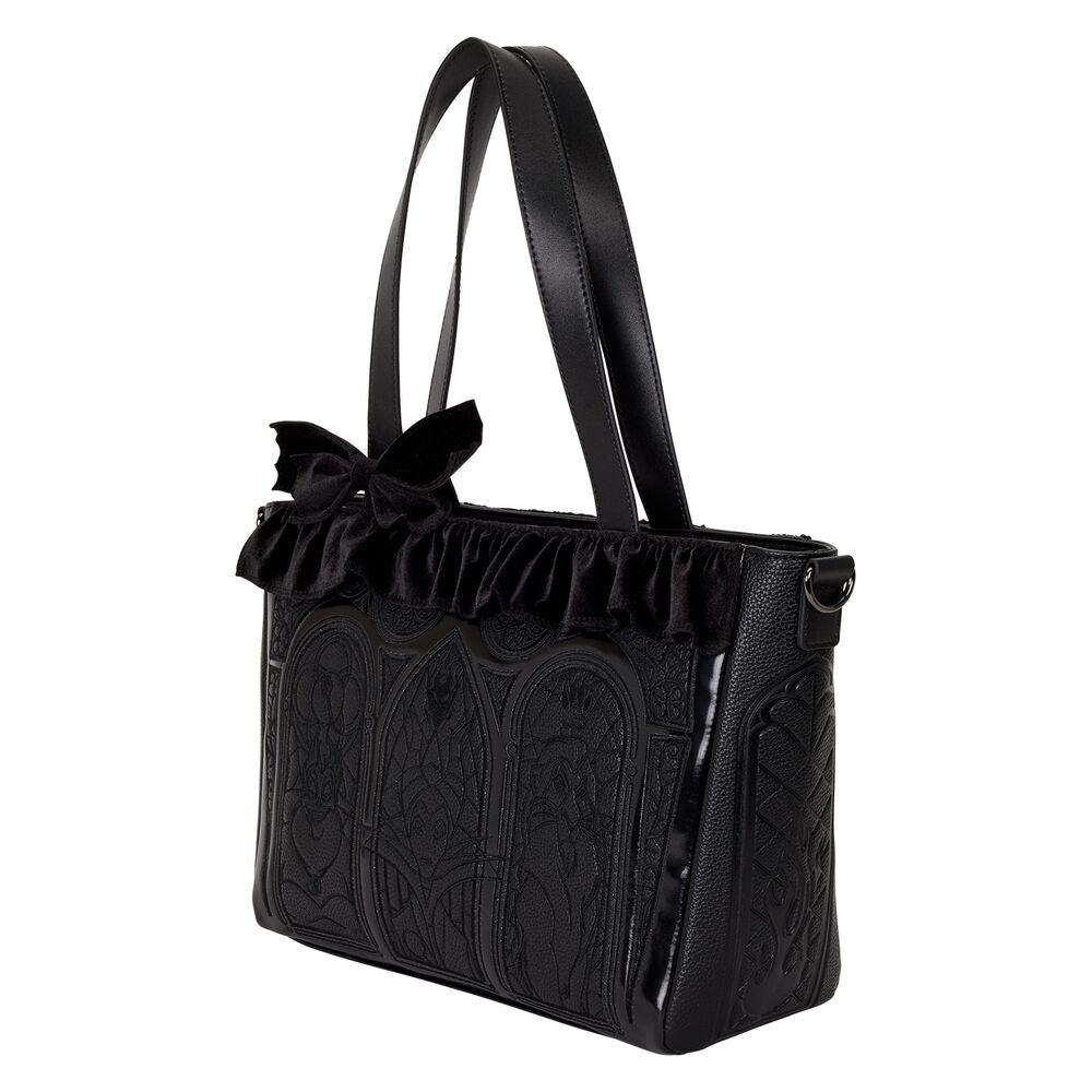 Loungefly Disney Villains Stained Glass Tote Crossbody Bag - Ginga Toys