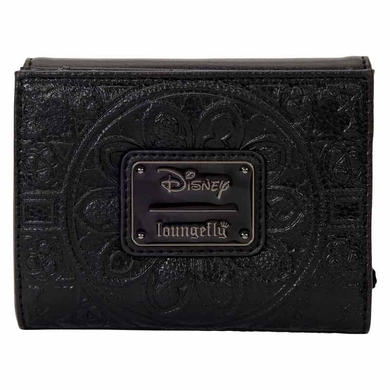 Loungefly Disney Villains Stained Glass Trifold Wallet - Ginga Toys