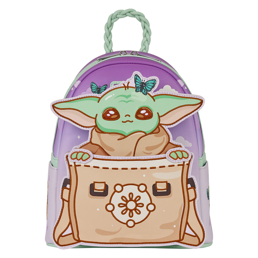 Loungefly Star Wars The Mandalorian Grogu Butterfly Mini Backpack - Ginga Toys