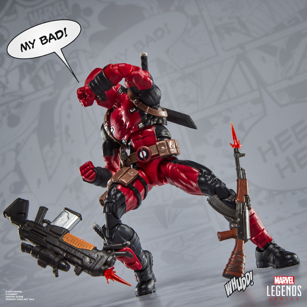 Marvel Legends Maximum Series Deadpool Action Figure - Hasbro - Ginga Toys