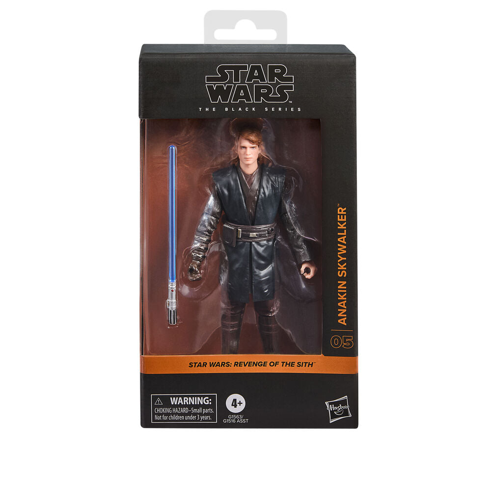 Star Wars: The Black Series Anakin Skywalker (Revenge of the Sith) Action Figure - Ginga Toys