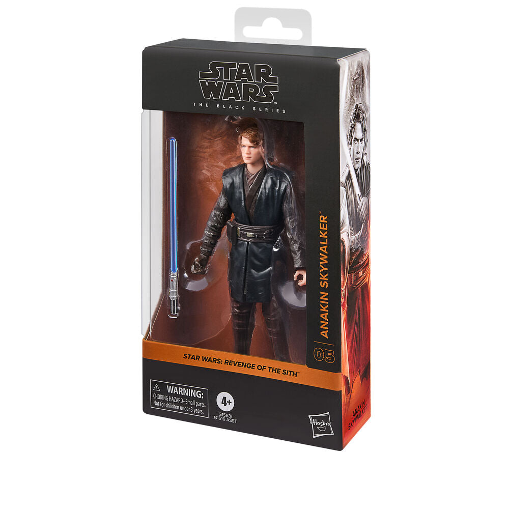 Star Wars: The Black Series Anakin Skywalker (Revenge of the Sith) Action Figure - Ginga Toys