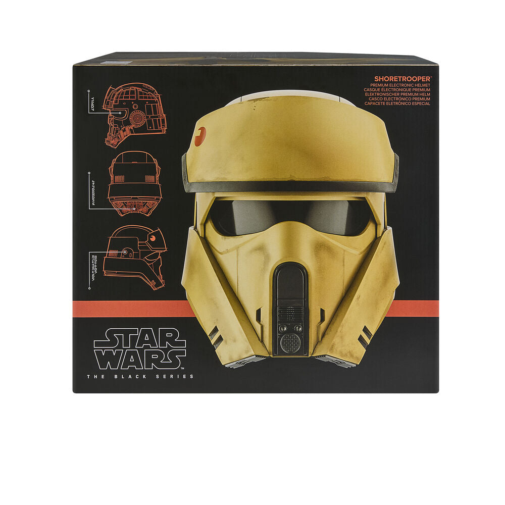 Star Wars: The Black Series Shoretrooper (Andor) 1:1 Scale Wearable Electronic Helmet - Ginga Toys