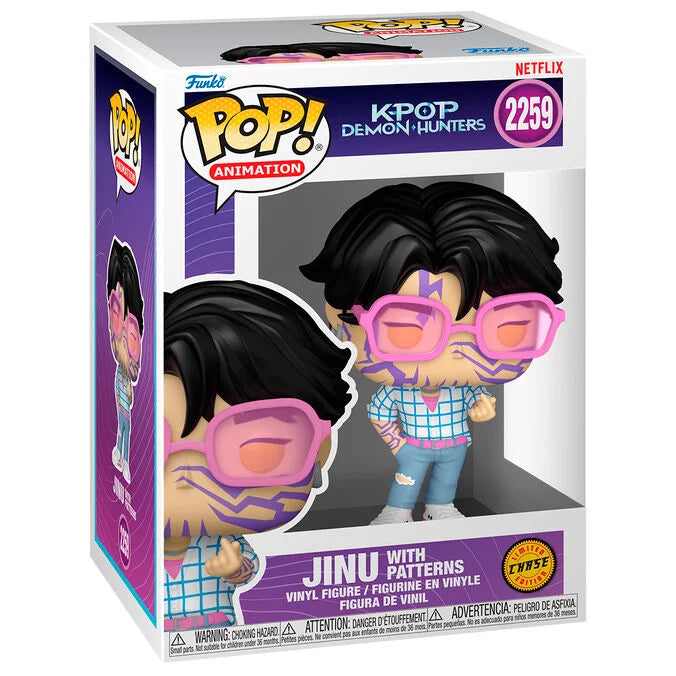 FUNKO POP KPop Demon Hunters Jinu #2259 CHASE vinyl figure - Ginga Toys