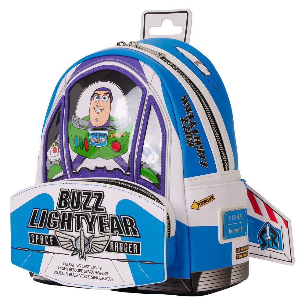 Loungefly Disney Pixar Toy Story 30th Anniversary Buzz Lightyear Glow Mini Backpack - Ginga Toys