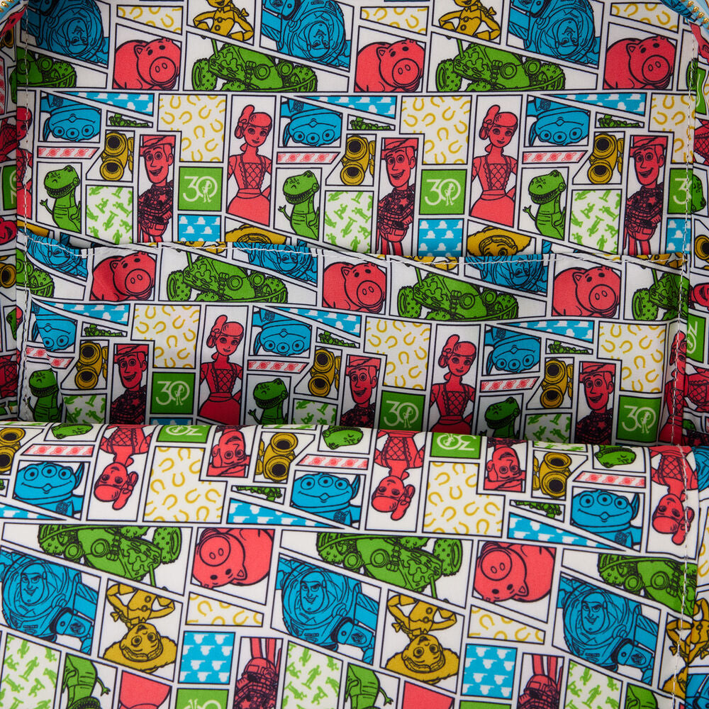 Loungefly Disney Pixar Toy Story 30th Anniversary Woody Saloon Mini Backpack - Ginga Toys