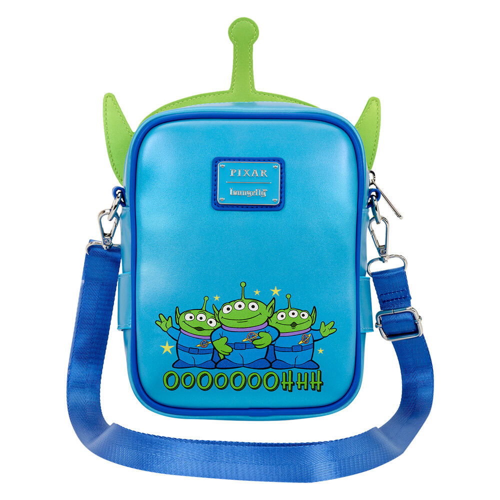 Loungefly Disney Pixar Toy Story 30th Anniversary Aliens Crossbuddies® Cosplay Crossbody Bag with Coin Bag - Ginga Toys