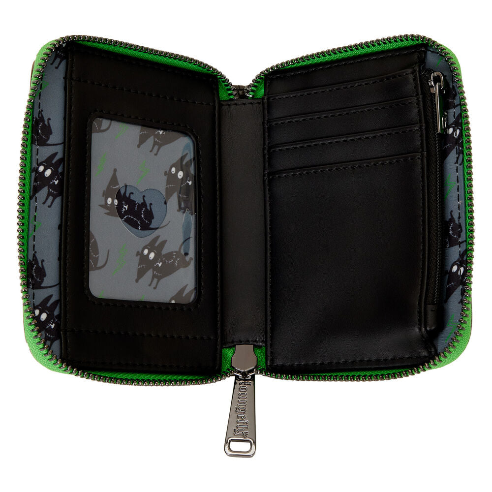 Loungefly Disney Frankenweenie Sparky & Persephone Glow Zip Around Wallet - Ginga Toys