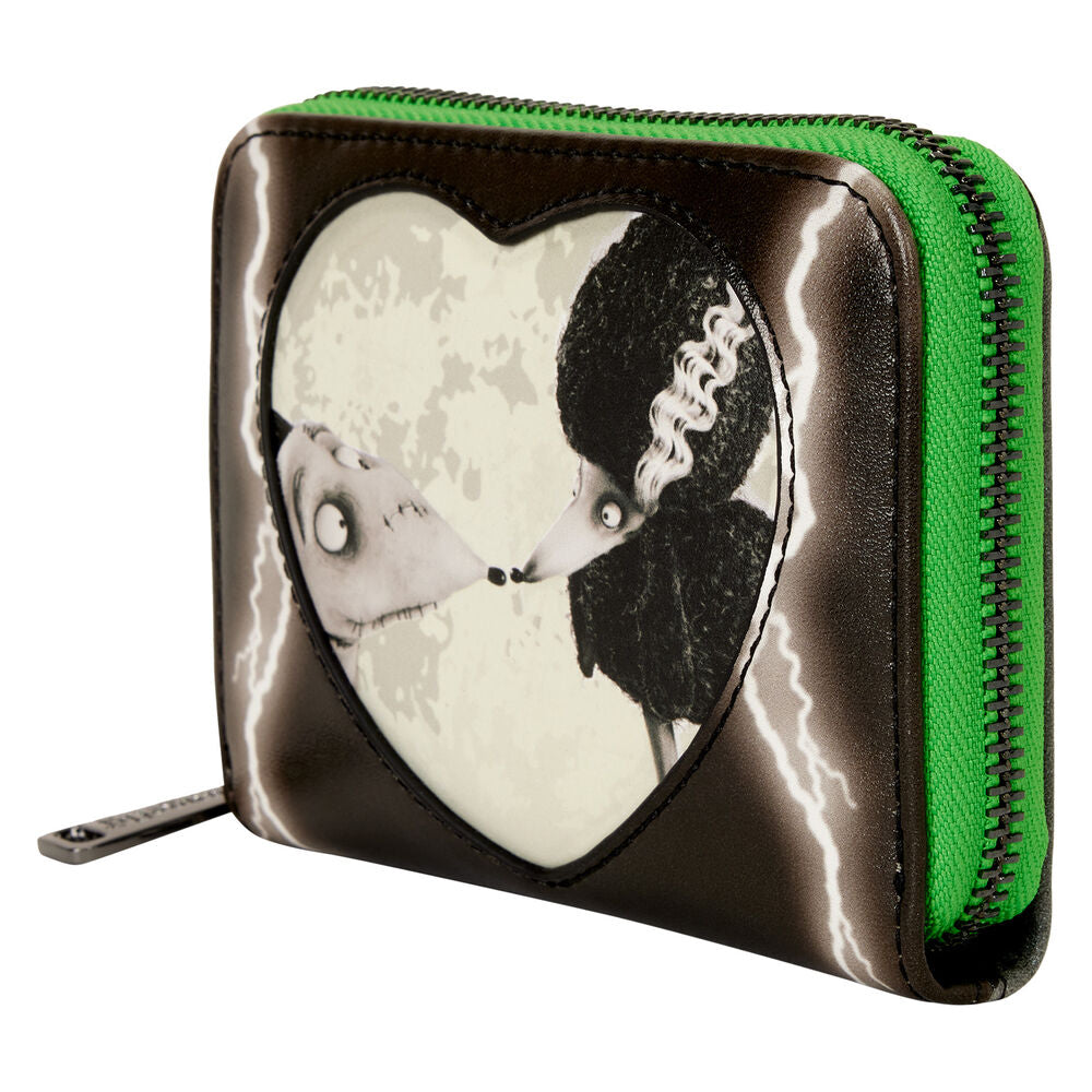 Loungefly Disney Frankenweenie Sparky & Persephone Glow Zip Around Wallet - Ginga Toys