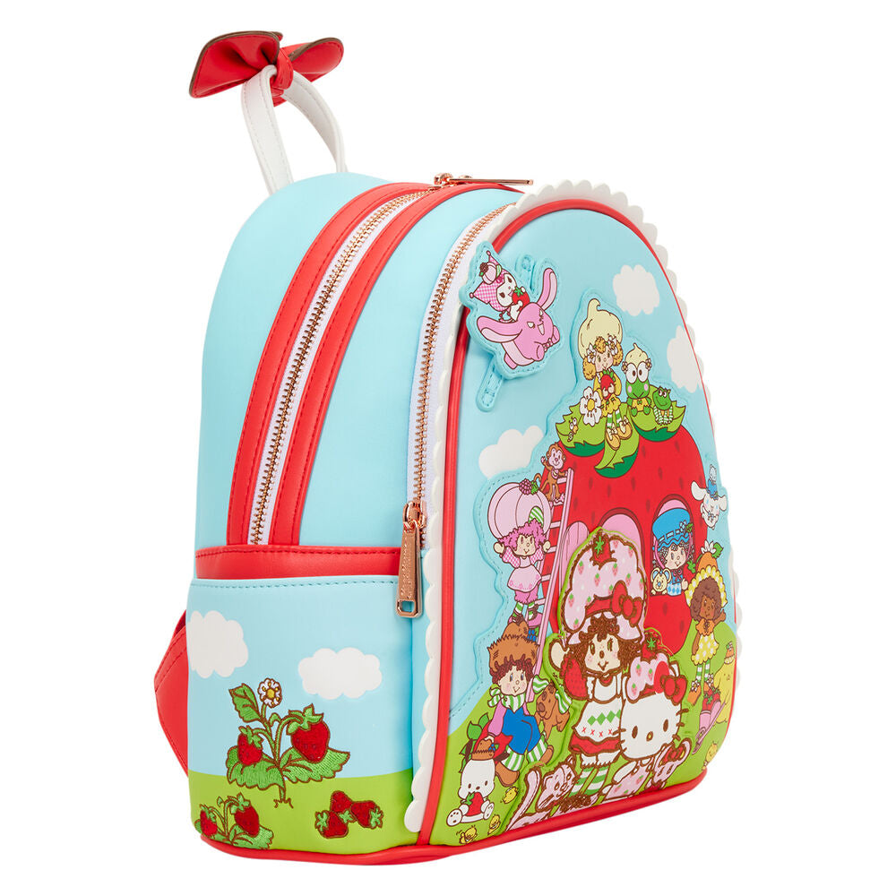 Loungefly Sanrio Hello Kitty & Friends x Strawberry Shortcake Scented Mini Backpack - Ginga Toys