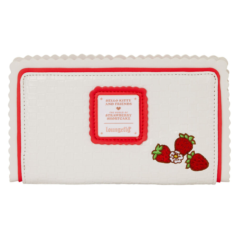 Loungefly Sanrio Hello Kitty & Friends x Strawberry Shortcake Flap Wallet - Ginga Toys