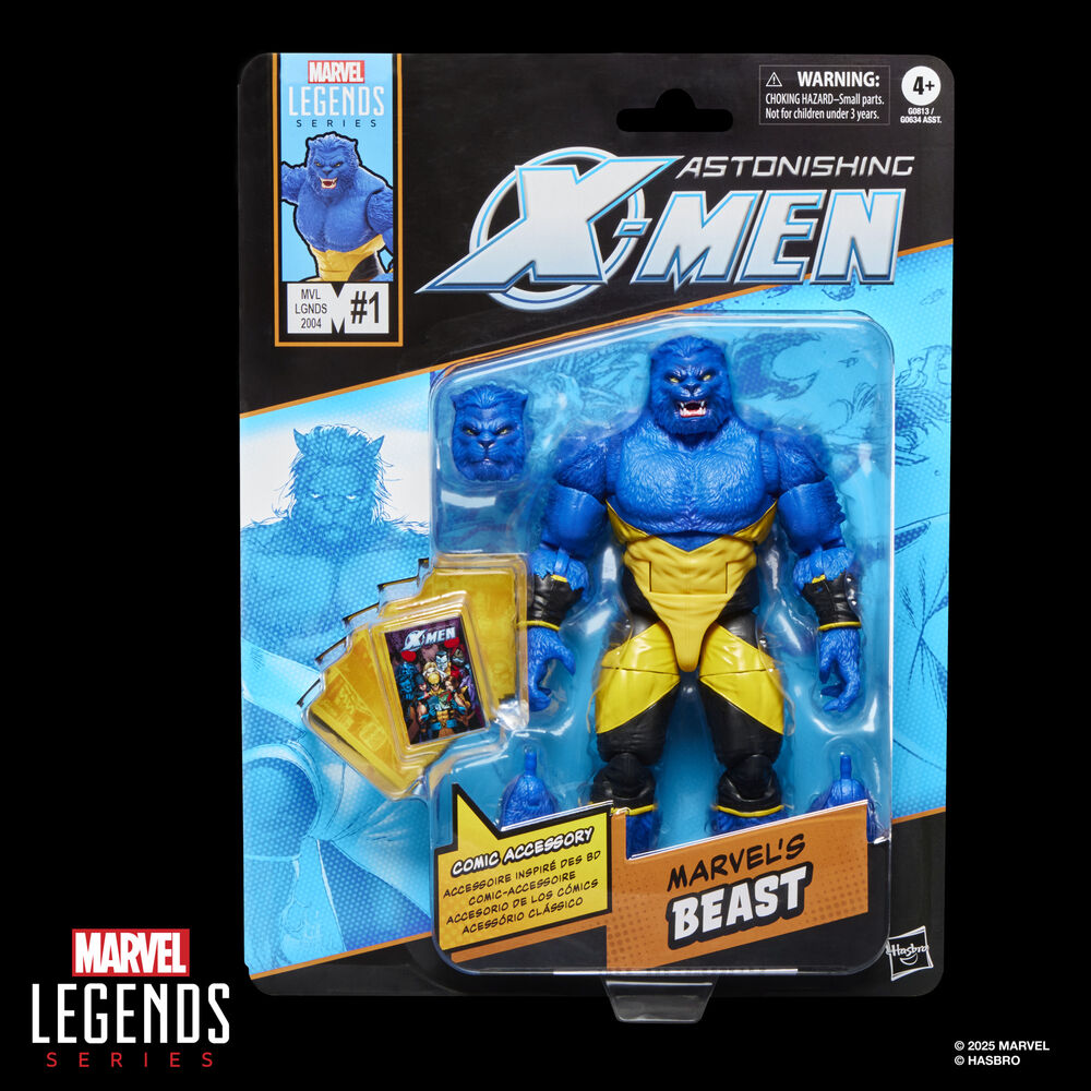 The Astonishing X-Men Marvel Legends Marvel's Beast Action Figure - Ginga Toys