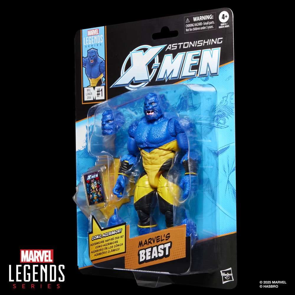 The Astonishing X-Men Marvel Legends Marvel's Beast Action Figure - Ginga Toys