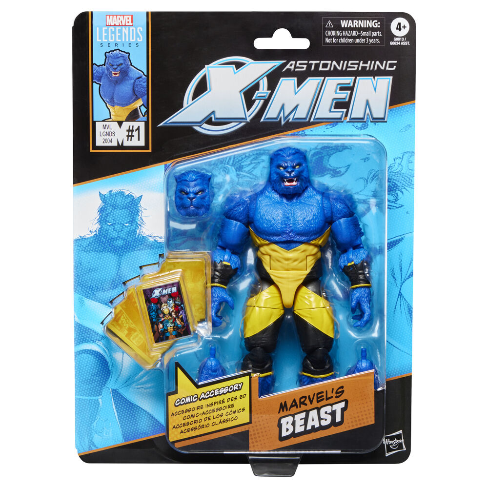 The Astonishing X-Men Marvel Legends Marvel's Beast Action Figure - Ginga Toys