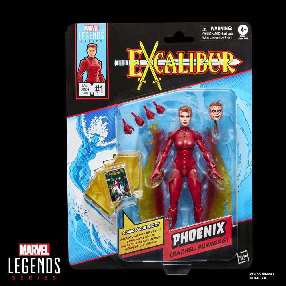 Excalibur #1 Marvel Legends Phoenix (Rachel Summers) Action Figure - Ginga Toys