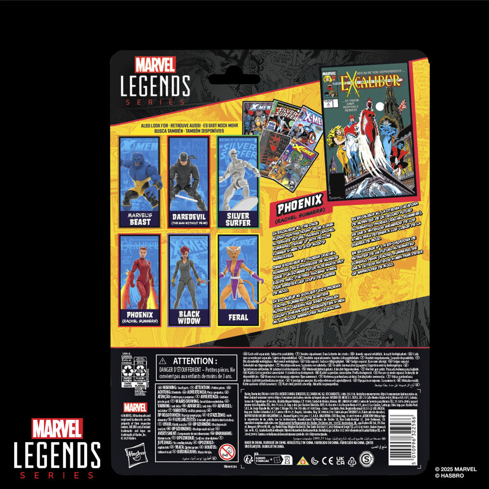 Excalibur #1 Marvel Legends Phoenix (Rachel Summers) Action Figure - Ginga Toys