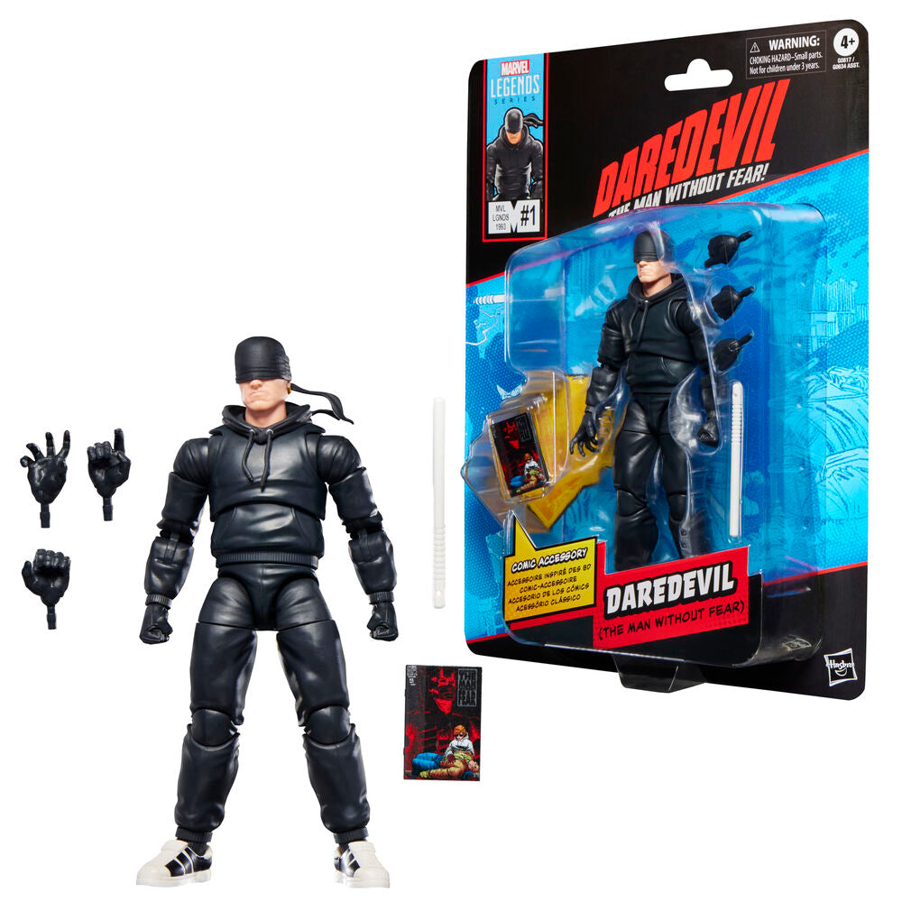 Daredevil: The Man Without Fear Marvel Legends Daredevil Action Figure - Ginga Toys