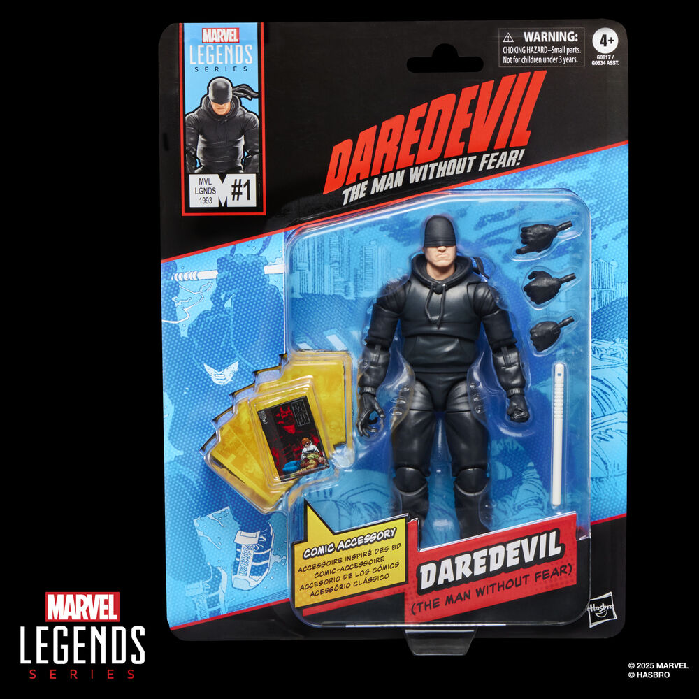 Daredevil: The Man Without Fear Marvel Legends Daredevil Action Figure - Ginga Toys