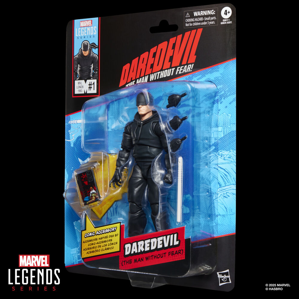 Daredevil: The Man Without Fear Marvel Legends Daredevil Action Figure - Ginga Toys
