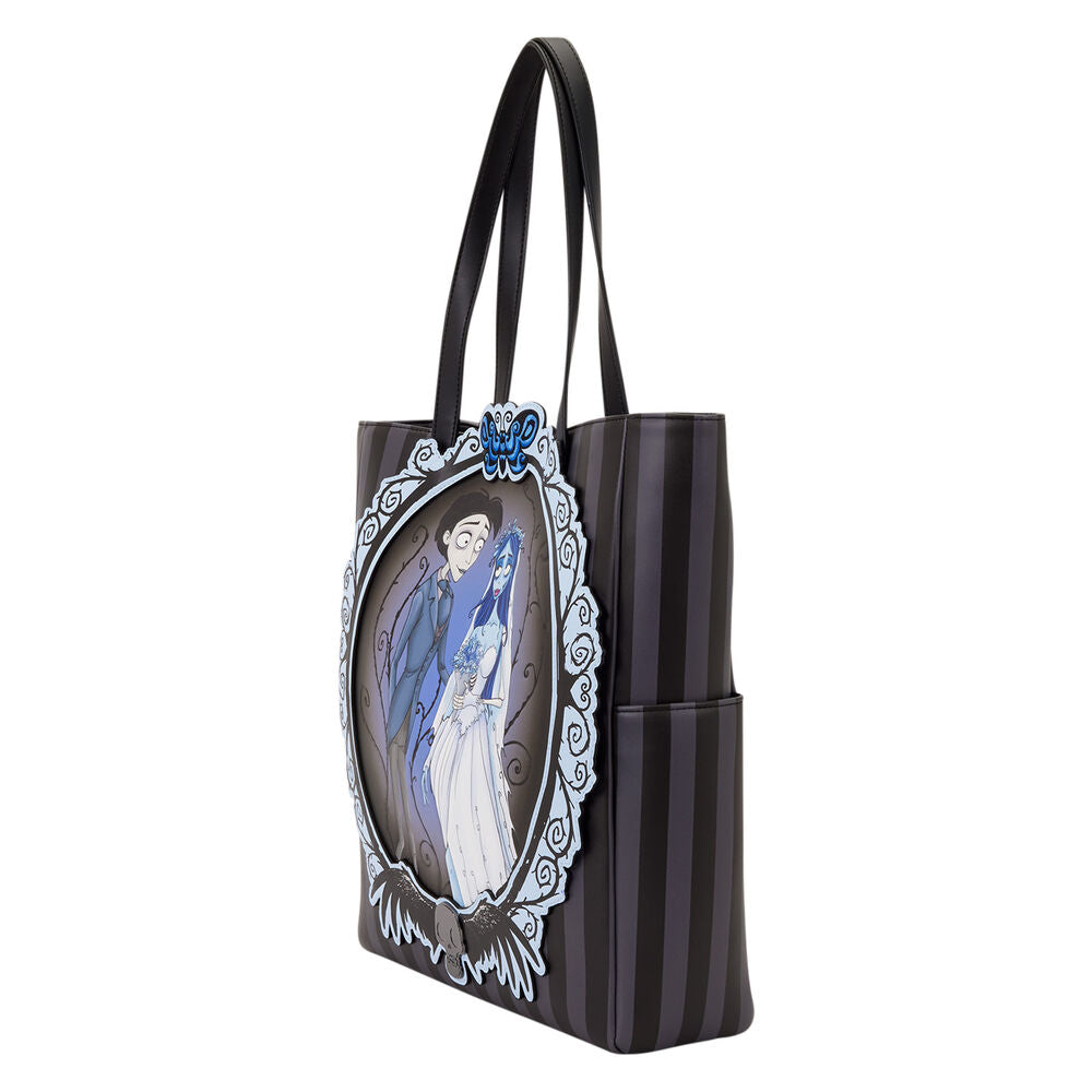 Loungefly Corpse Bride Victor & Emily Tote Bag - Ginga Toys