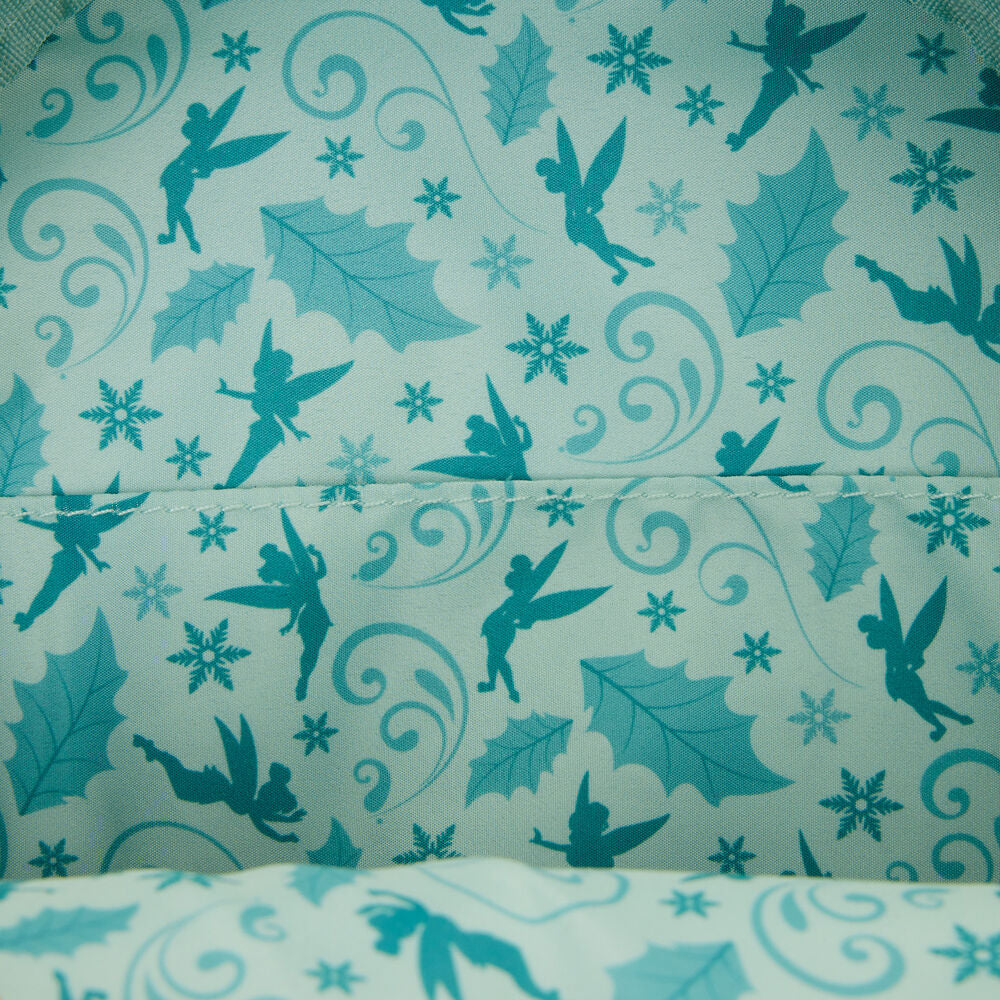 Loungefly Peter Pan Tinker Bell Holiday Cosplay Sequin Mini Backpack - Ginga Toys