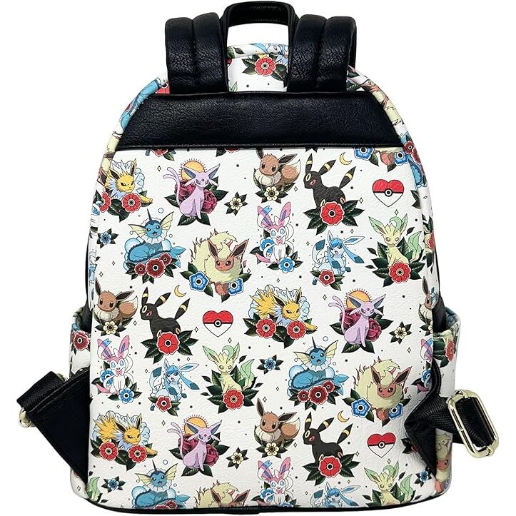 Loungefly Pokémon Eeveelutions All Over Print Mini Backpack - Ginga Toys