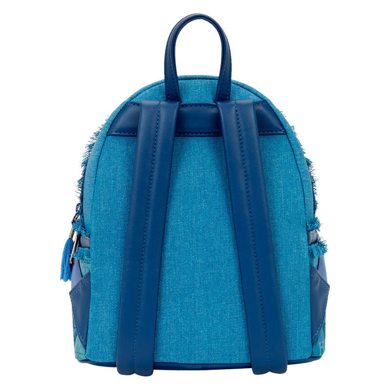 Loungefly Harry Potter Hogwarts Denim Mini Backpack - Ginga Toys