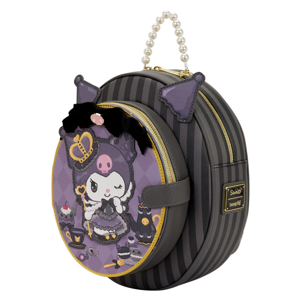 Loungefly Sanrio Kuromi 20th Anniversary Cameo Mini Backpack - Ginga Toys