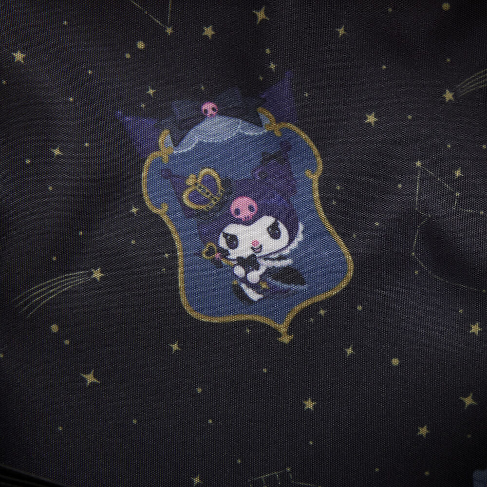 Loungefly Sanrio Kuromi 20th Anniversary Cell Phone Crossbody Bag with Coin Bag - Ginga Toys