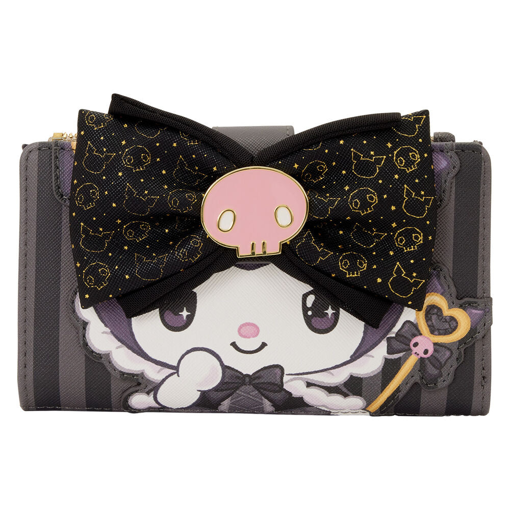 Loungefly Sanrio Kuromi 20th Anniversary Flap Wallet - Ginga Toys